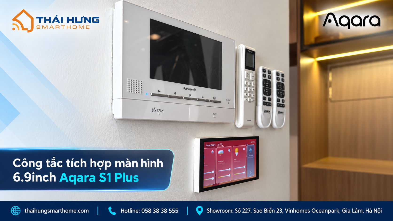 Bàn giao Aqara Smart Home tại KDT Gamuda Hà Nội