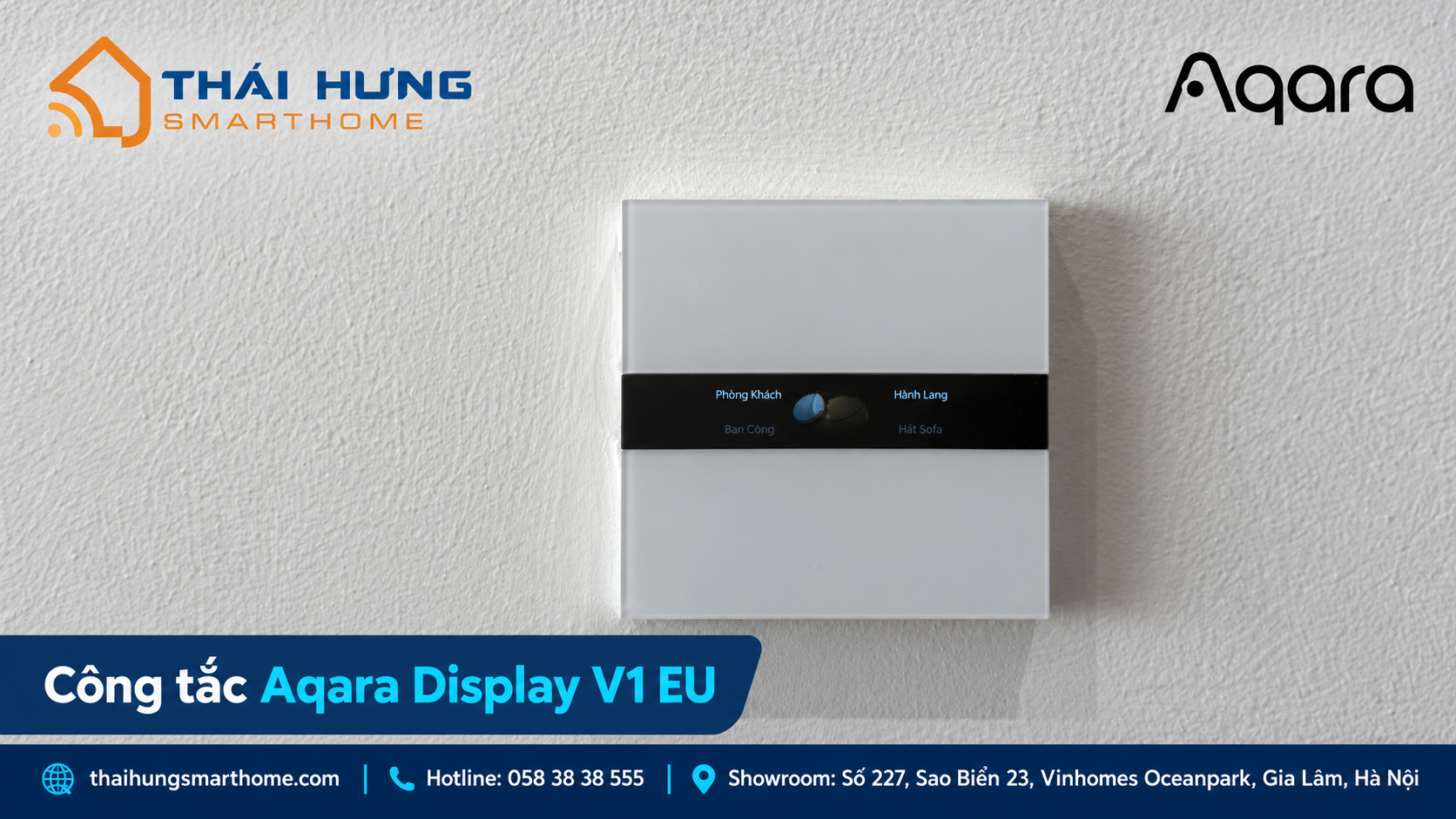 Bàn giao Aqara Smart Home tại KDT Gamuda Hà Nội
