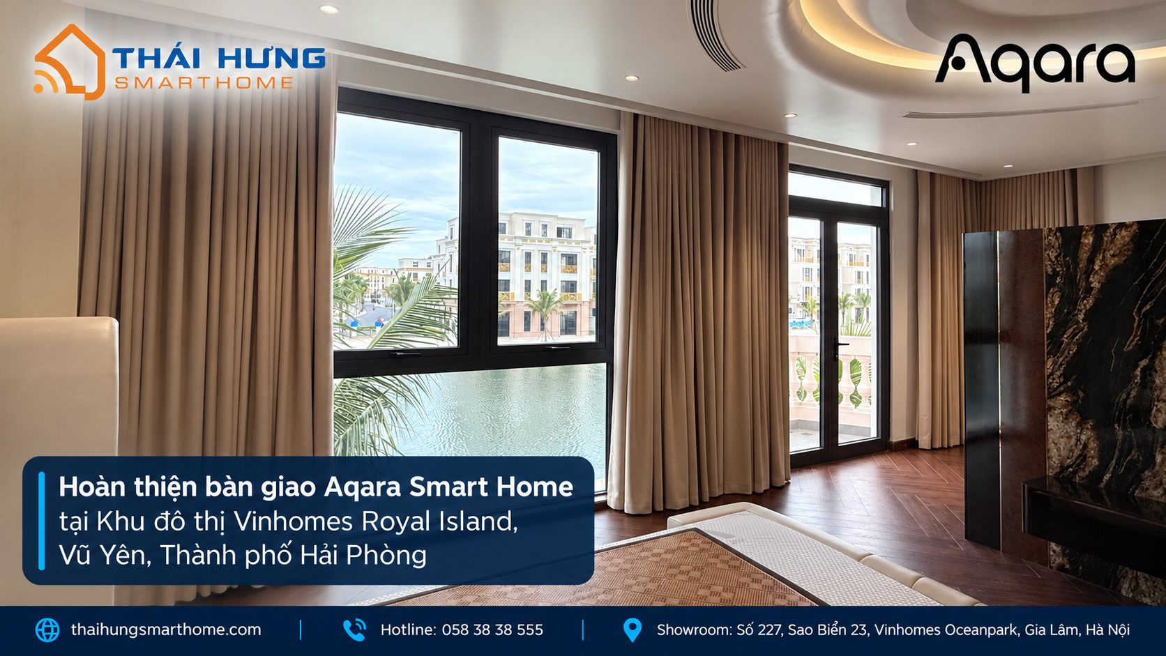 Bàn giao nhà thông minh Aqara Smart Home cho khách hàng tại Vũ Yên, Hải Phòng