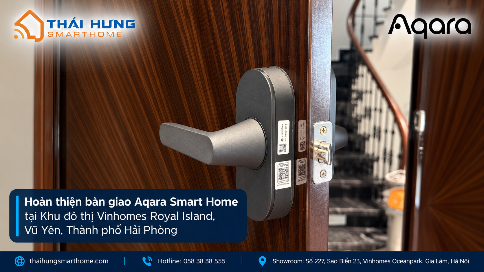 Bàn giao nhà thông minh Aqara Smart Home cho khách hàng tại Vũ Yên, Hải Phòng