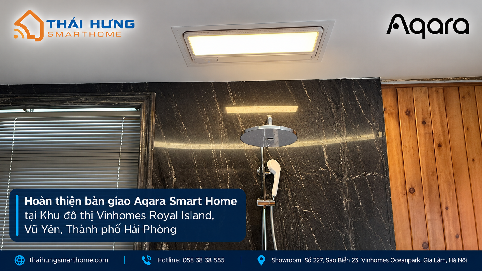 Bàn giao nhà thông minh Aqara Smart Home cho khách hàng tại Vũ Yên, Hải Phòng