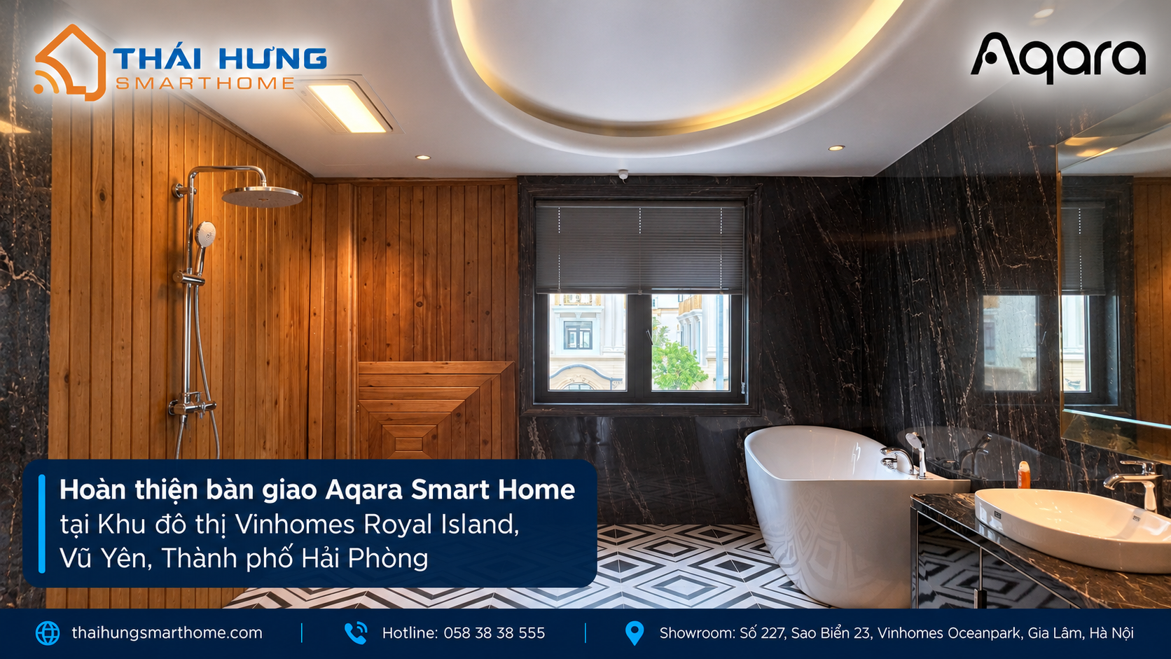 Bàn giao nhà thông minh Aqara Smart Home cho khách hàng tại Vũ Yên, Hải Phòng