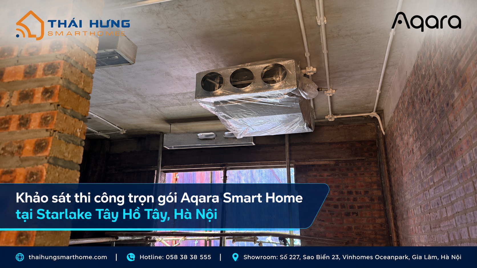 Khảo sát tư vấn Aqara Smart Home tại Tây Hồ Tây, Hà Nội
