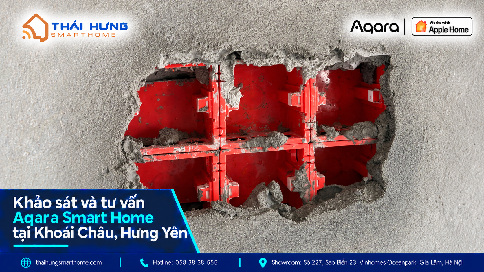 Khảo sát tư vấn Aqara Smart Home tại Khoái Châu, Hưng Yên
