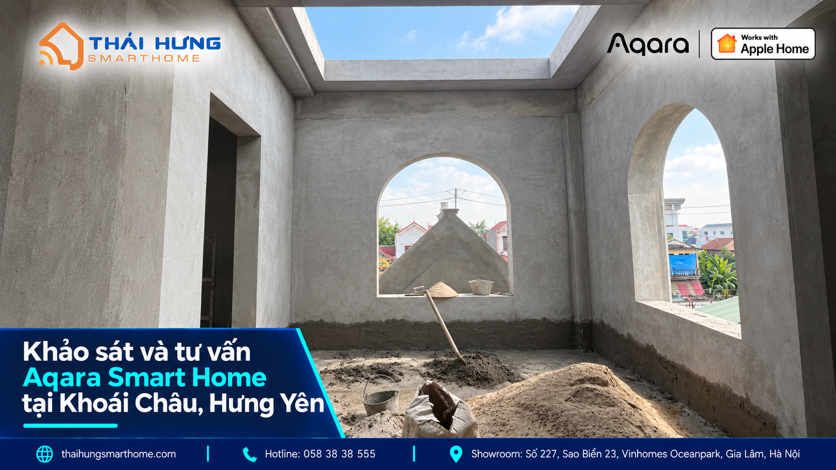 Khảo sát tư vấn Aqara Smart Home tại Khoái Châu, Hưng Yên