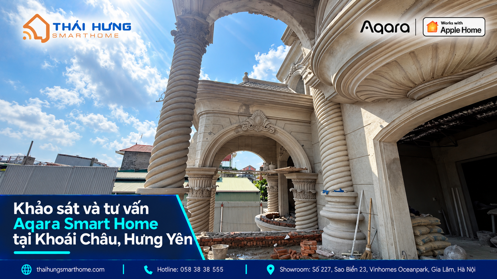 Khảo sát tư vấn Aqara Smart Home tại Khoái Châu, Hưng Yên