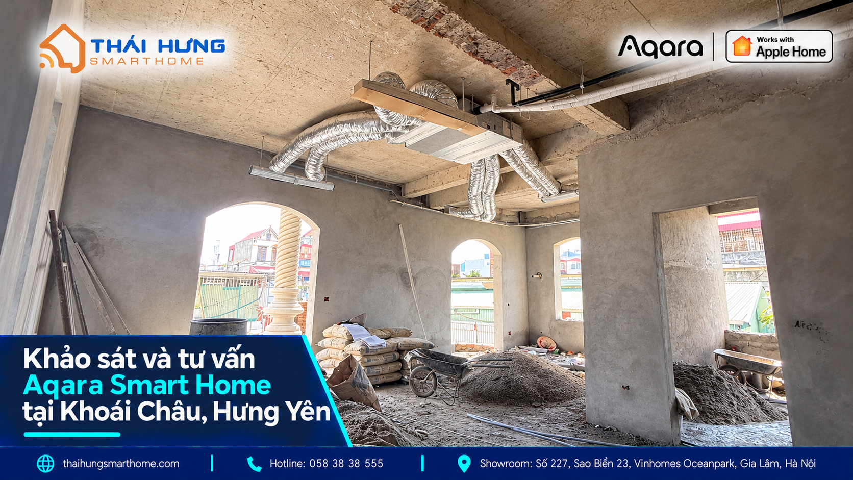 Khảo sát tư vấn Aqara Smart Home tại Khoái Châu, Hưng Yên