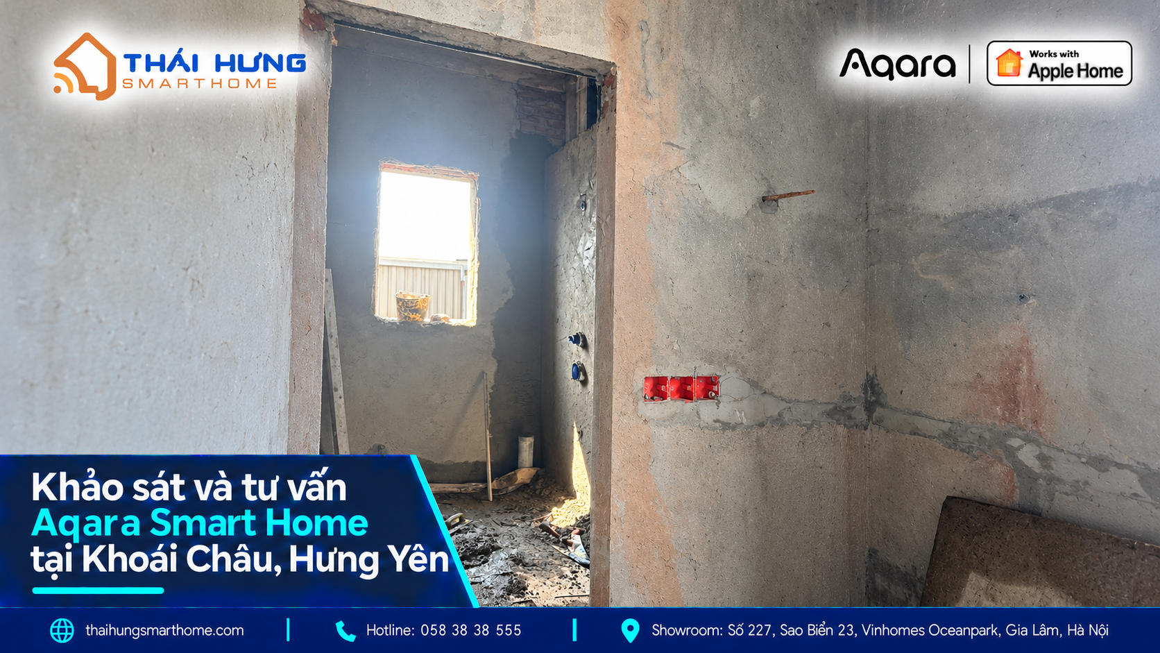 Khảo sát tư vấn Aqara Smart Home tại Khoái Châu, Hưng Yên