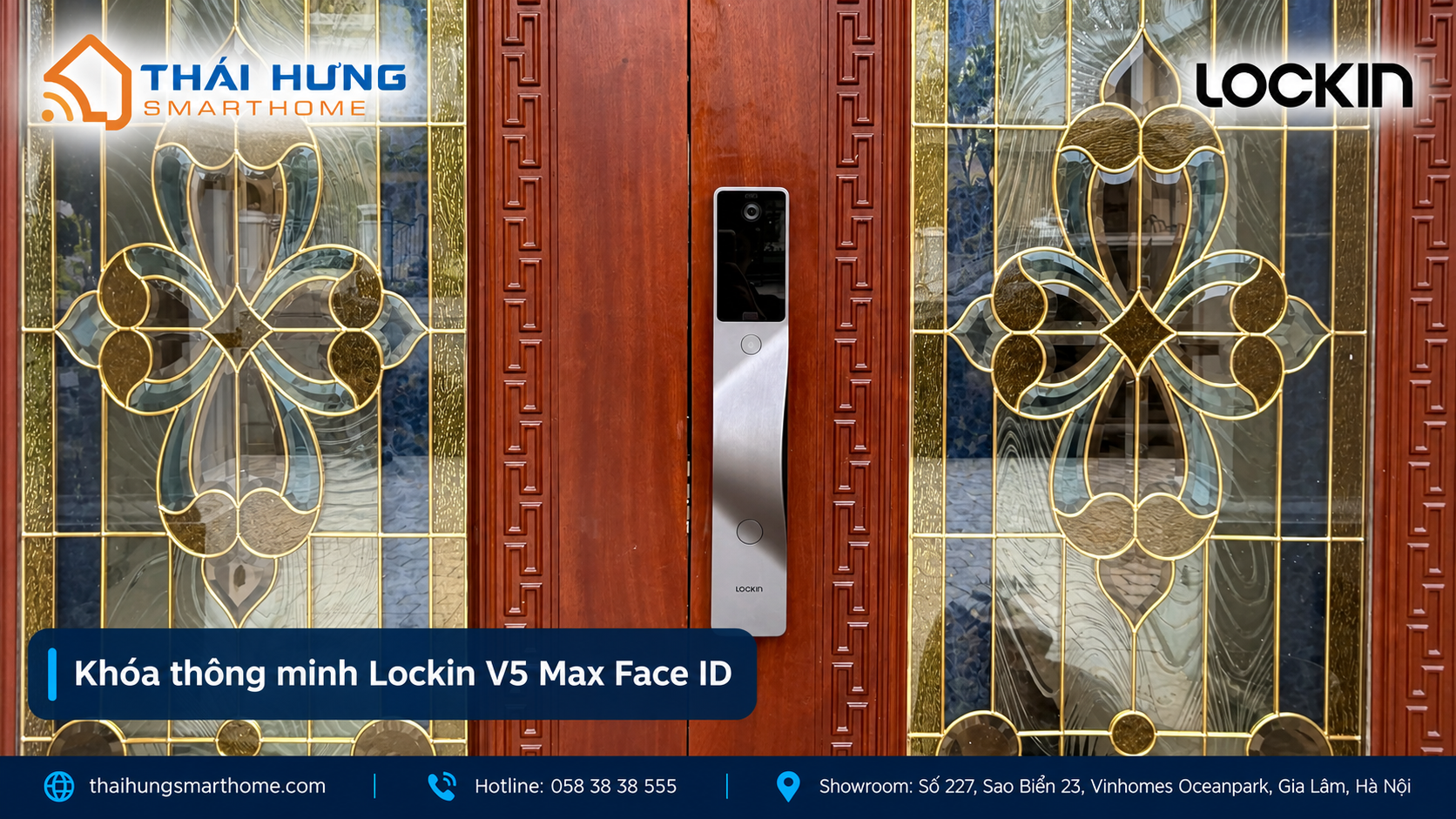 Khóa thông minh Face ID Lockin V5 Max
